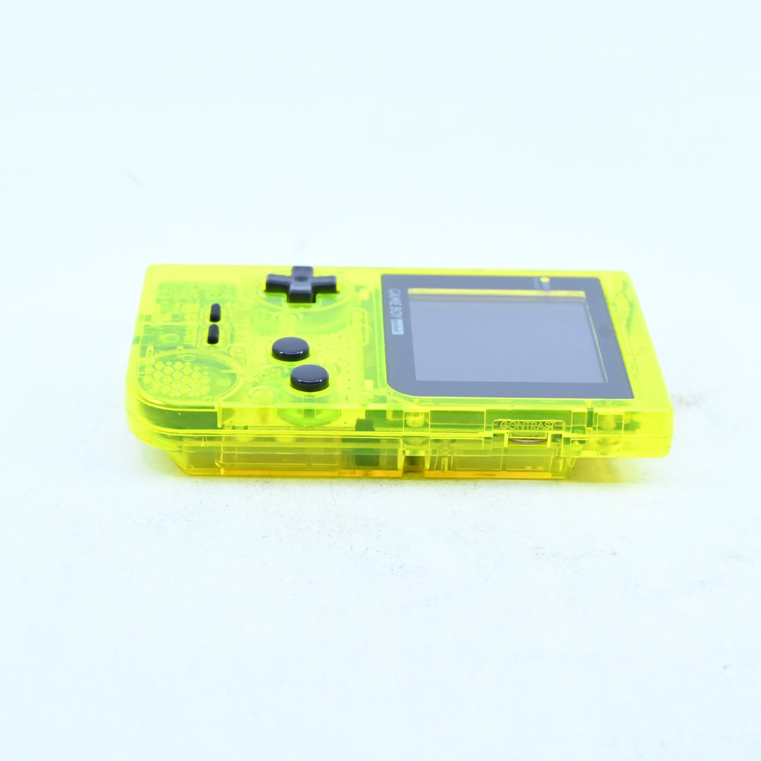 Clear Yellow - IPS - Nintendo Gameboy Pocket Console - MGB-001 - FREE POST!