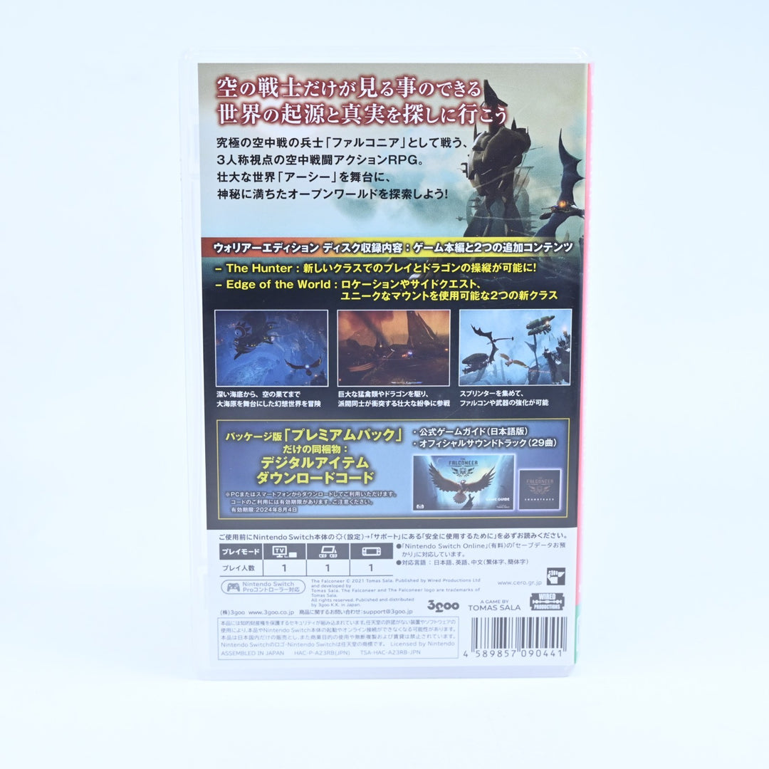 The Falconeer - Warrior Edition - Nintendo Switch Game - PLAYS IN ENGLISH!