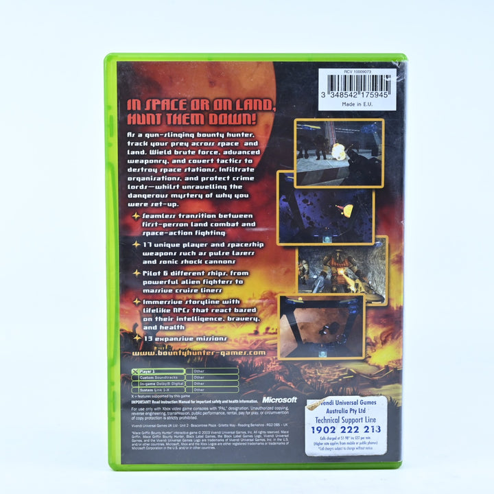 Mace Griffin Bounty Hunter - Original Xbox Game + Manual - PAL - MINT DISC!