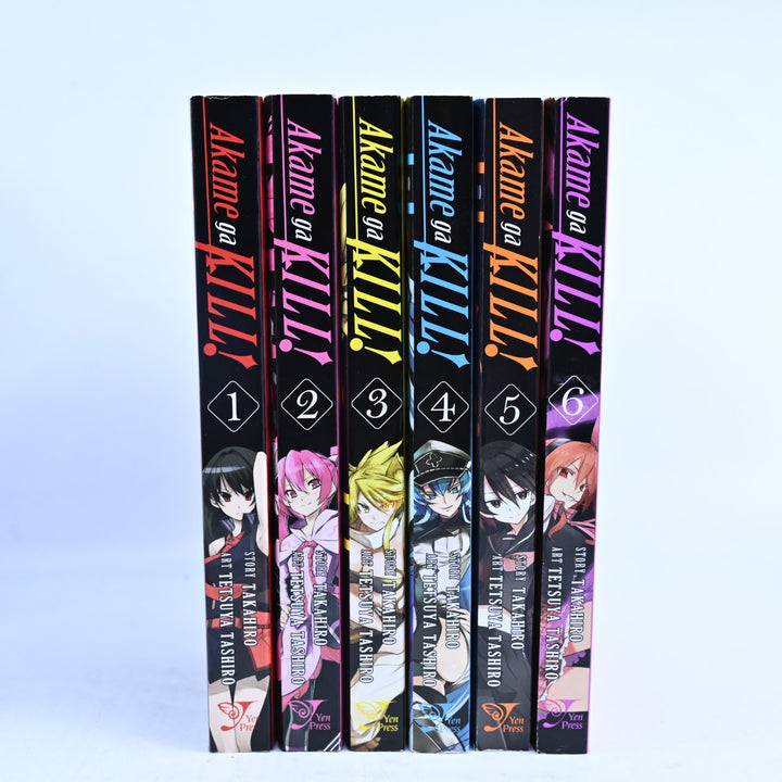 Akame Ga Kill - Volumes 1-6 - Takahiro - Yen Press - Manga