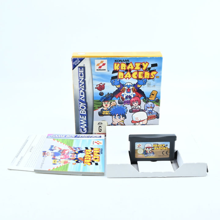 Krazy Racers - Nintendo Gameboy Advance / GBA Boxed Game - PAL - FREE POST!