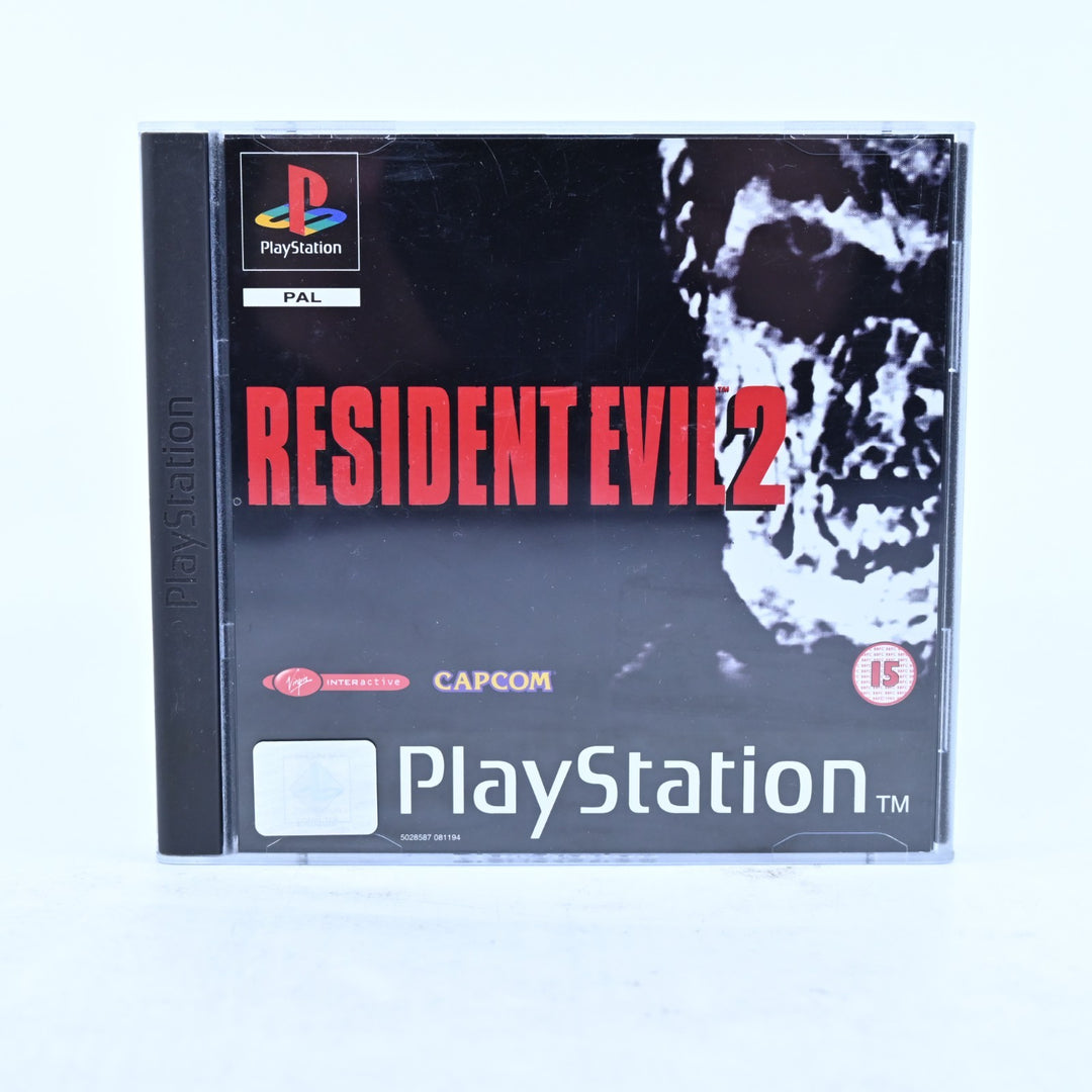 Resident Evil 2 - Sony Playstation 1 / PS1 Game + Manual - PAL - MINT DISC!