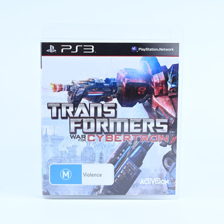 Transformers: War for Cybertron - Sony Playstation 3 / PS3 Game + Manual