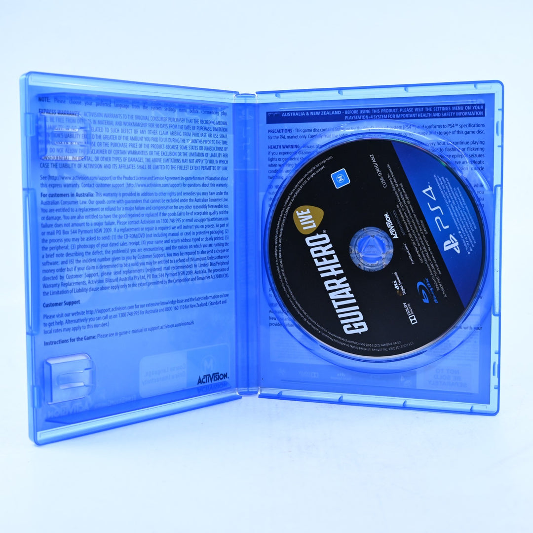 Guitar Hero Live - Sony Playstation 4 / PS4 Game - MINT DISC!