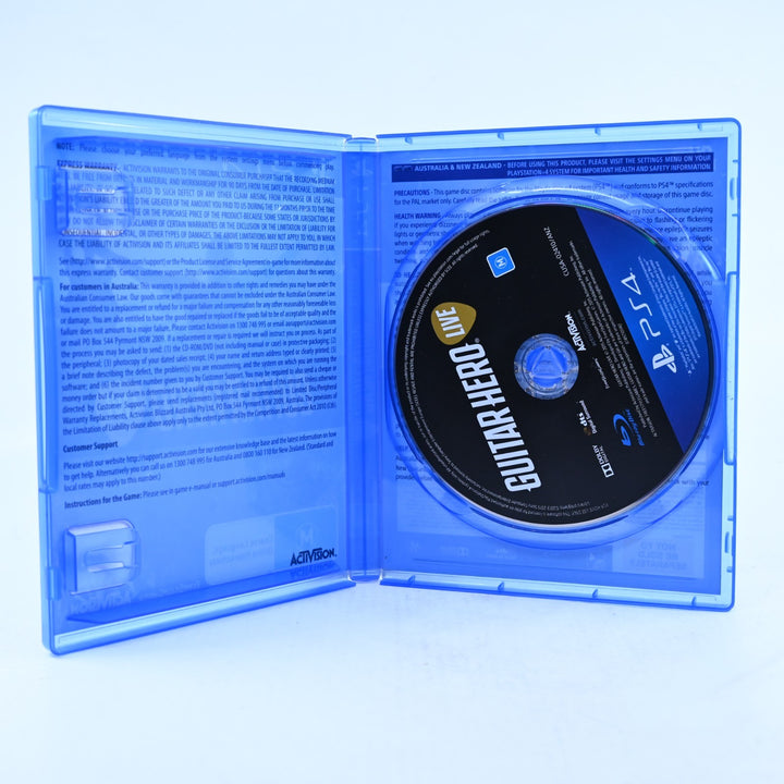 Guitar Hero Live - Sony Playstation 4 / PS4 Game - MINT DISC!