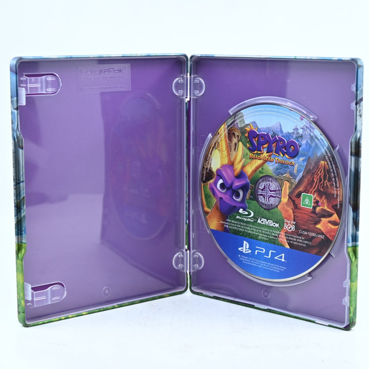 Spyro Reignited Trilogy Steelbook - Sony Playstation 4 / PS4 Game - FREE POST!