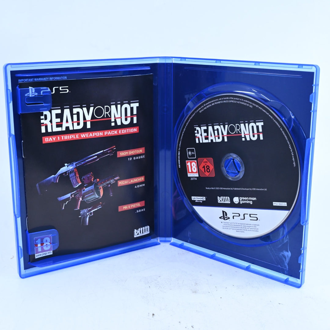 Ready or Not - Day One Edition - Sony Playstation 5 / PS5 Game - FREE POST!