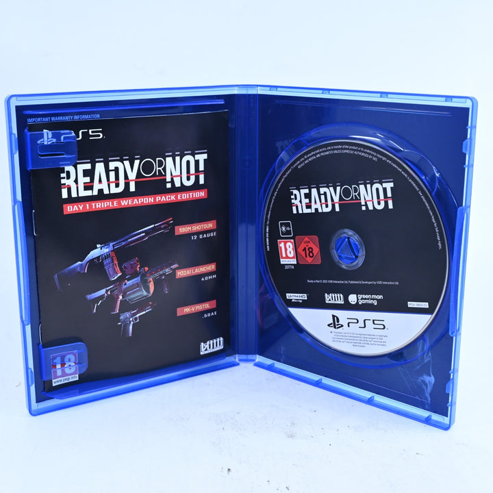 Ready or Not - Day One Edition - Sony Playstation 5 / PS5 Game - FREE POST!