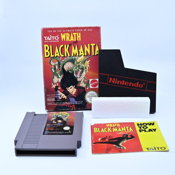 Wrath of the Black Manta - Nintendo Entertainment System / NES Boxed Game - PAL