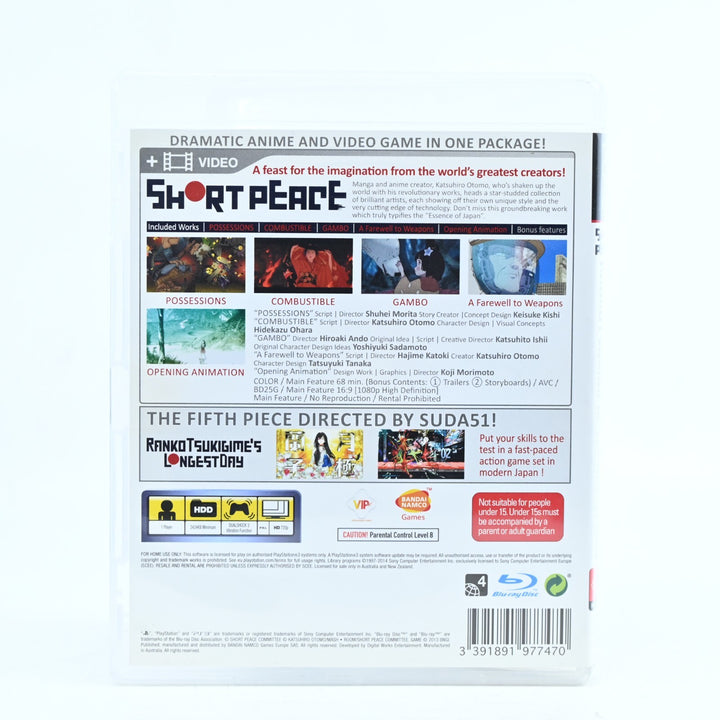 Short Peace: Ranko Tsukigime's Longest Day  - Sony Playstation 3 / PS3 Game!