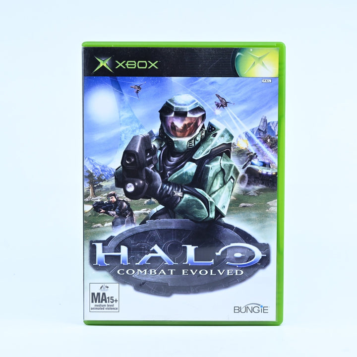 Halo: Combat Evolved - Original Xbox Game + Manual - PAL - MINT DISC!