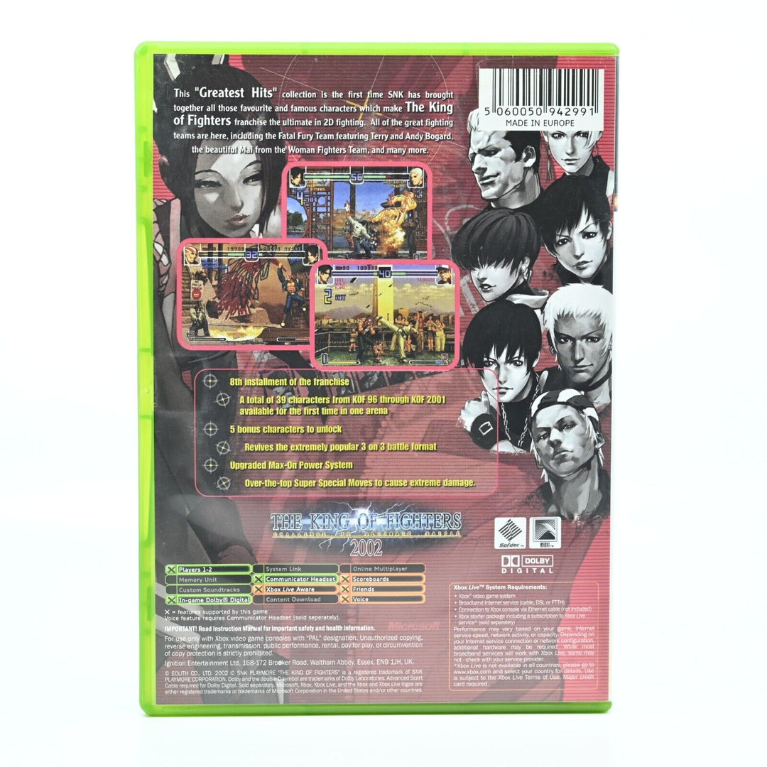 The King of Fighters 2002 - Original Xbox Game - PAL - FREE POST!