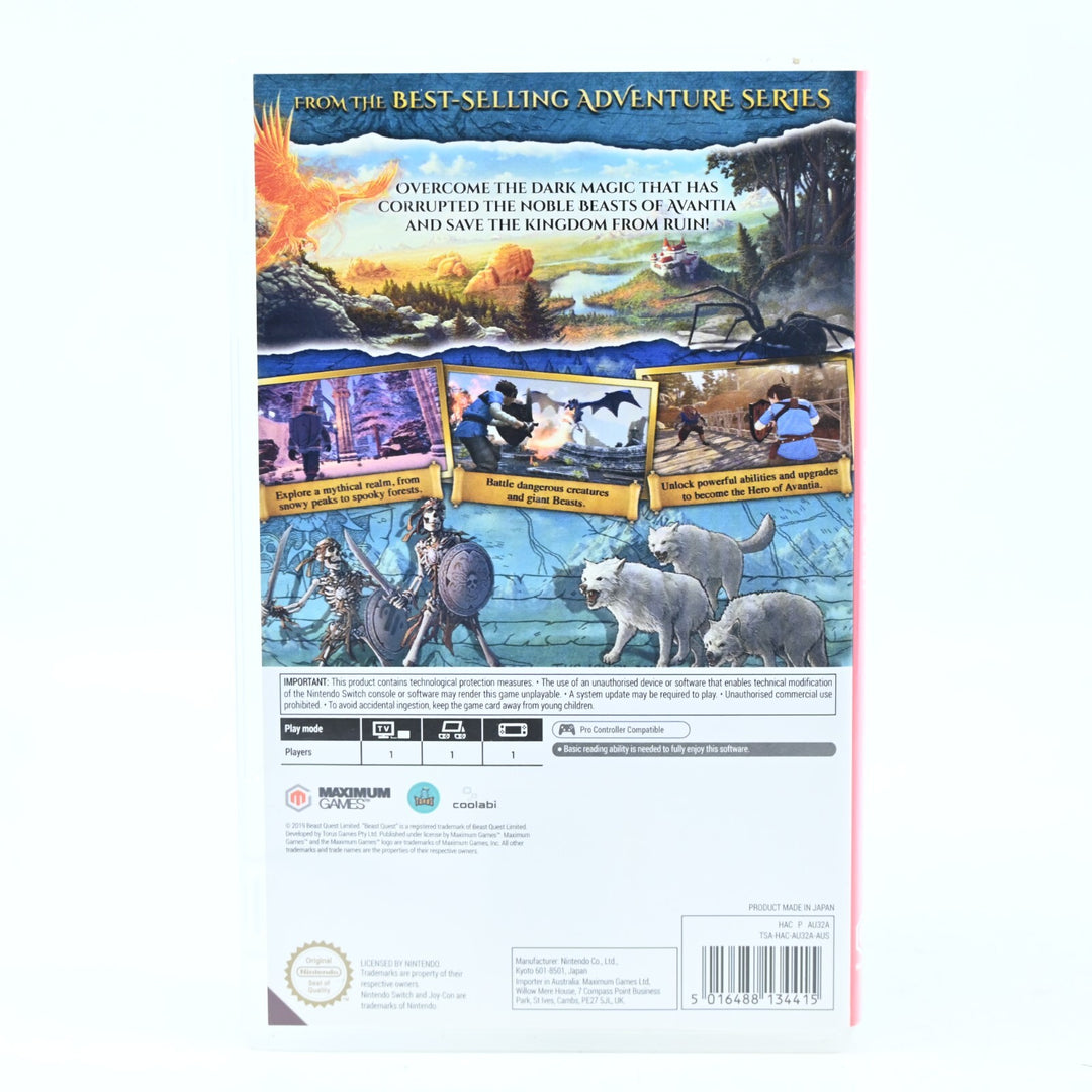 Beast Quest - Nintendo Switch Game - FREE POST!