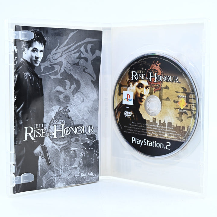 Jet Li Rise to Honour - Sony Playstation 2 / PS2 Game + Manual - PAL - MINT DISC