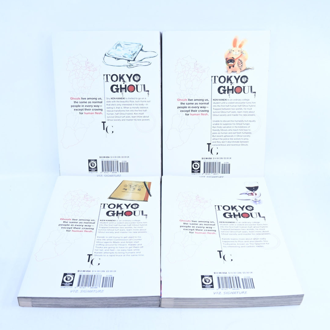 Tokyo Ghoul - Volumes 1-14 Complete - Sui Ishida - Viz Media - Manga