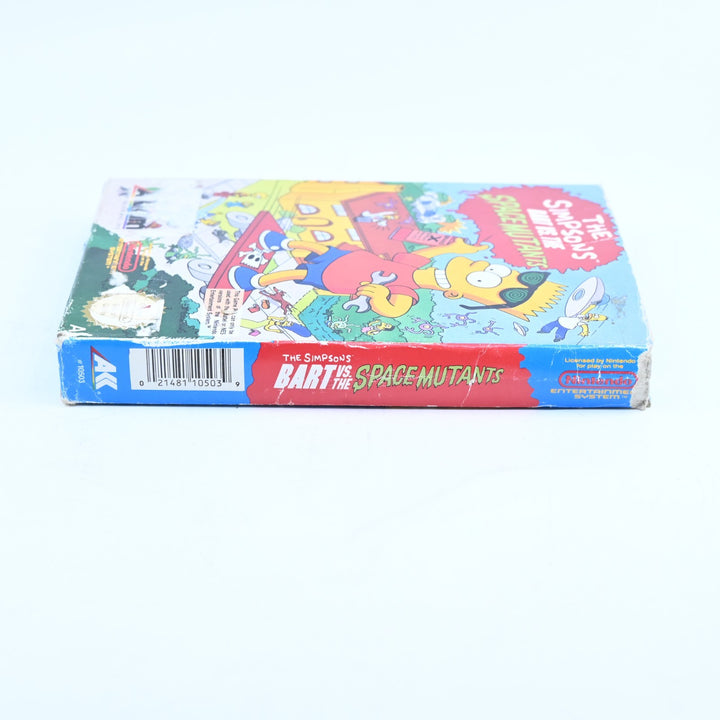 The Simpsons Bart vs. The Space Mutants - NES Boxed Game - PAL - FREE POST!