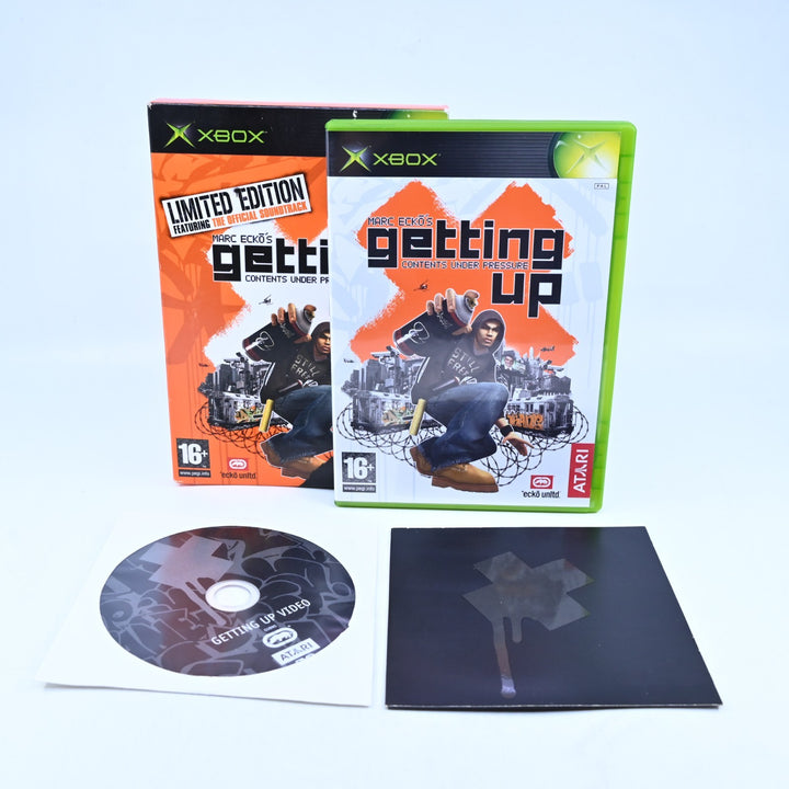 Marc Ecko's Getting Up - Limited Edition - Original Xbox Game + Manual