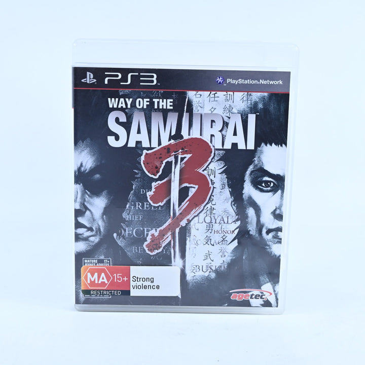 Way of the Samurai 3 - Sony Playstation 3 / PS3 Game + Manual - MINT DISC!