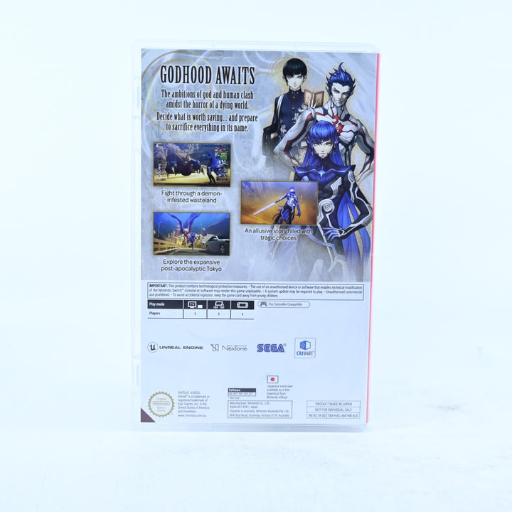 Shin Megami Tensei V - Nintendo Switch Game - FREE POST!