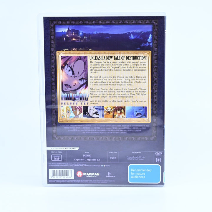 Fairy Tail Dragon Cry - PAL Region 4 - Anime DVD