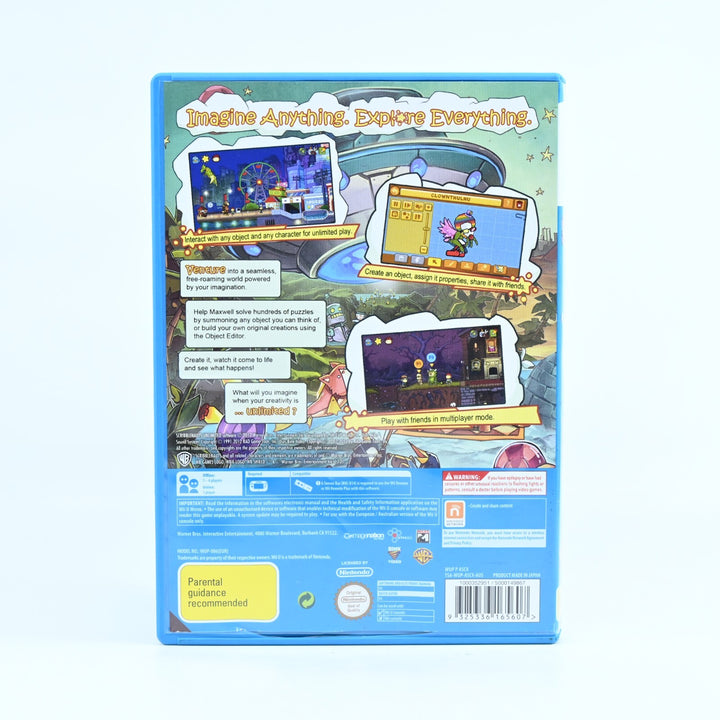Scribblenauts Unlimited - Nintendo Wii U Game - PAL - FREE POST!