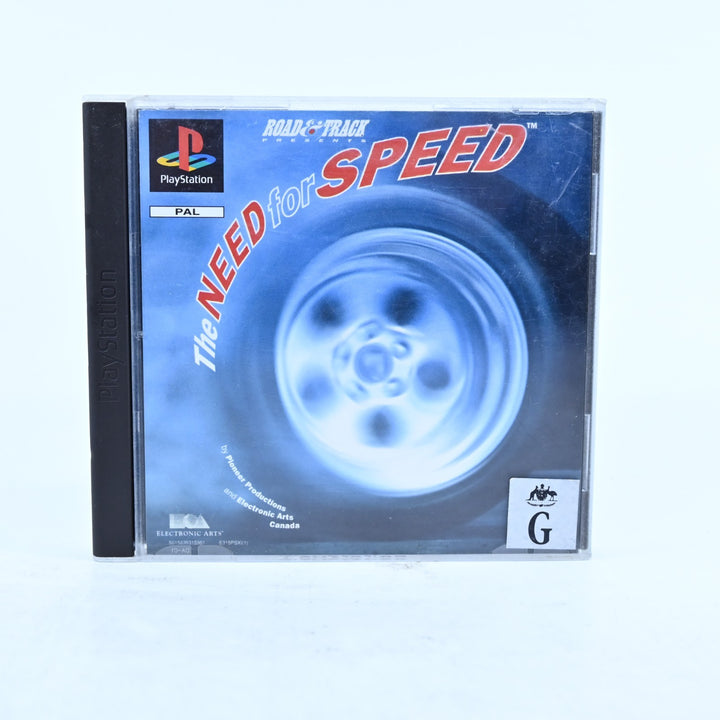 The Need for Speed - Sony Playstation 1 / PS1 Game + Manual - PAL - MINT DISC!