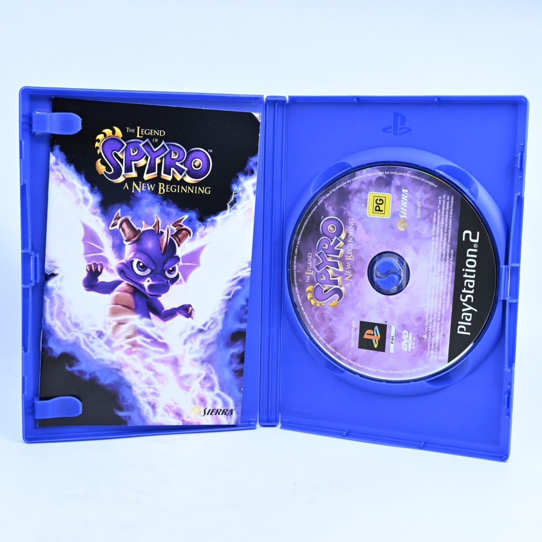 The Legend of Spyro: A New Beginning - Sony Playstation 2 / PS2 Game + Manual