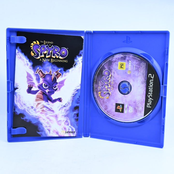 The Legend of Spyro: A New Beginning - Sony Playstation 2 / PS2 Game + Manual