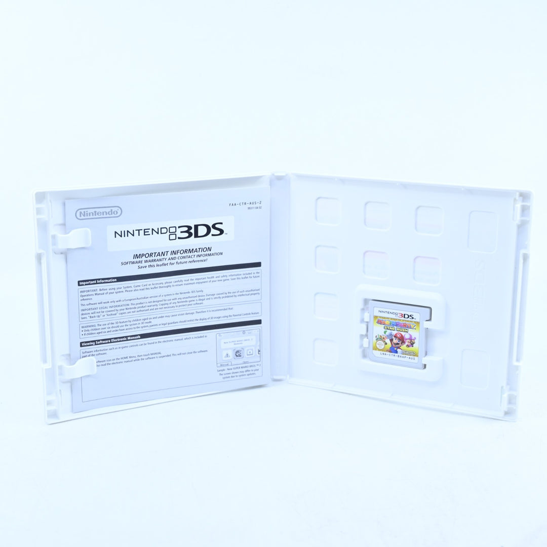 Mario Party Star Rush - Nintendo 3DS Game - PAL + Manual - FREE POST!