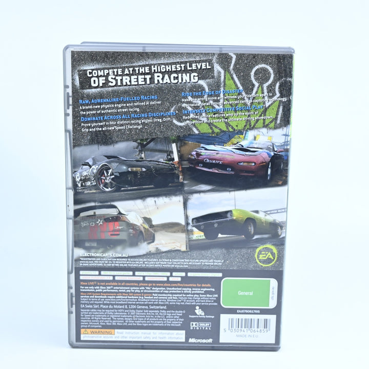 Need for Speed: Pro Street - Xbox 360 Game + Manual - PAL - MINT DISC!