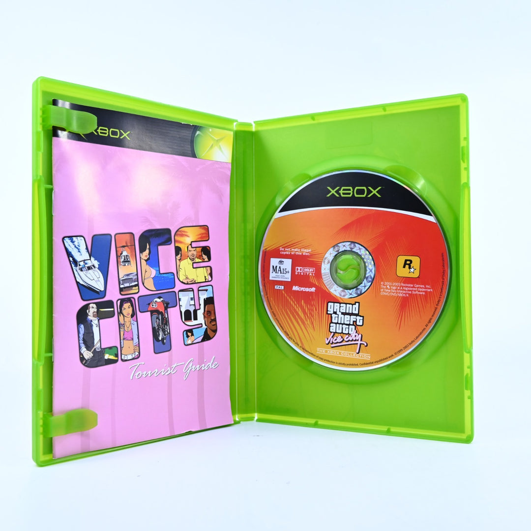 Grand Theft Auto: Vice City - Original Xbox Game + Manual - No Map - PAL