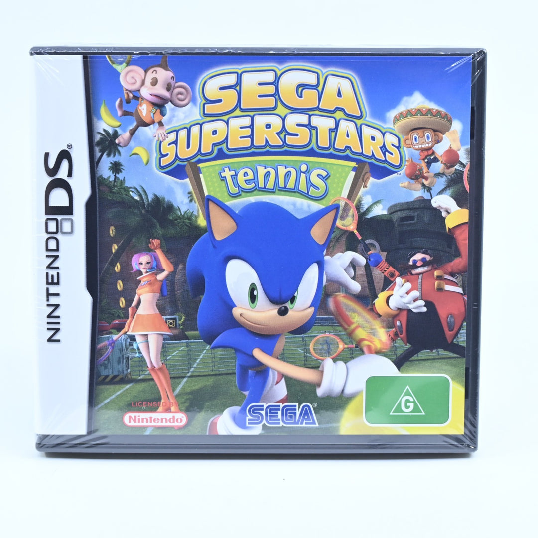 Sega Superstars Tennis Collectors Tin - Nintendo DS Accessory / Nintendo DS Game