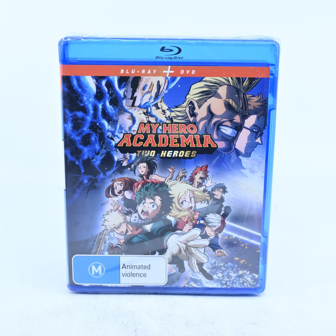 SEALED! My Hero Academia Two Heroes - Region B - Region 4 - Anime Blu-ray/DVD