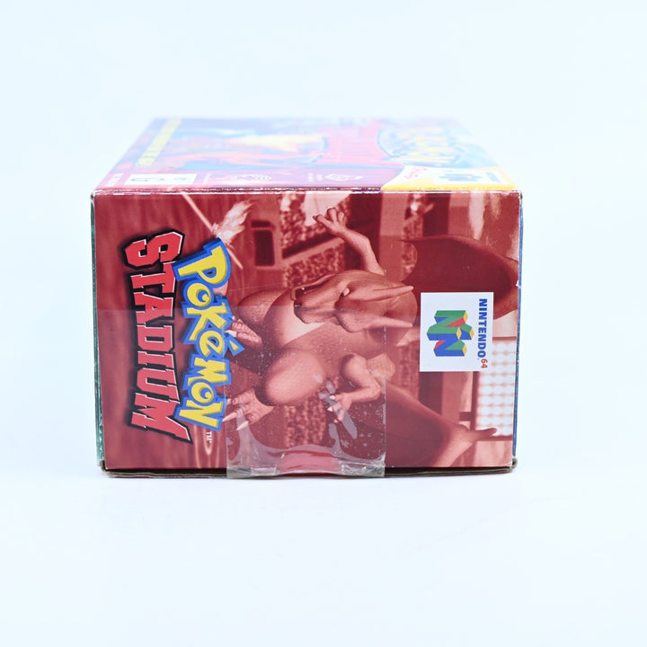 Pokemon Stadium - WITH N64 TRANSFER PAK - N64 / Nintendo 64 Boxed Game - PAL