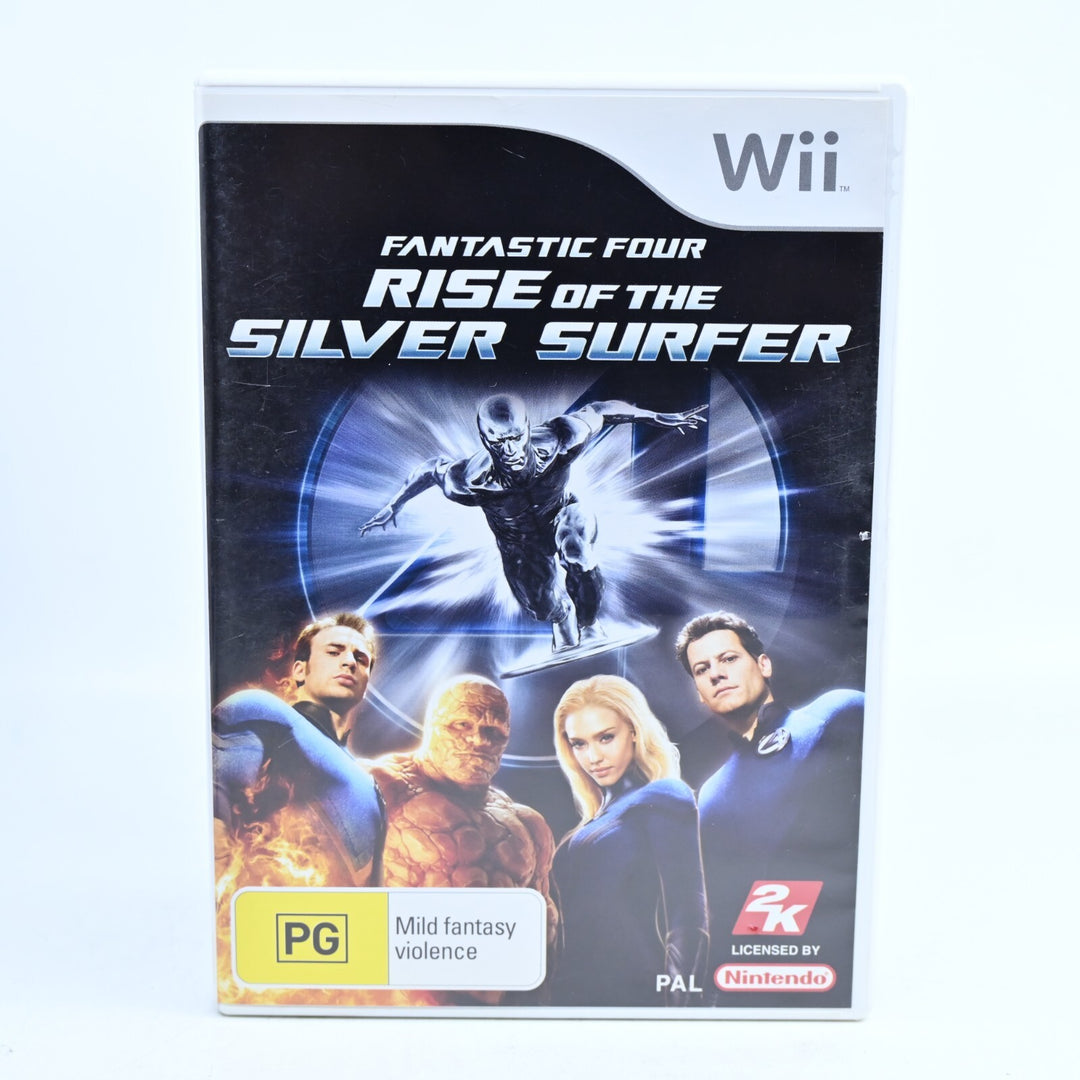 Fantastic Four: Rise Of The Silver Surfer - Nintendo Wii Game + Manual - PAL