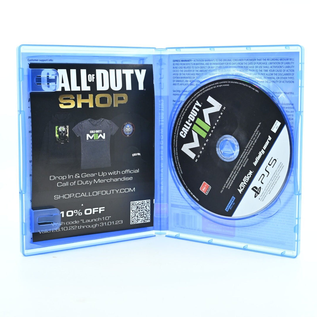 Call of Duty: Modern Warfare II - Sony Playstation 5 / PS5 Game - MINT DISC!