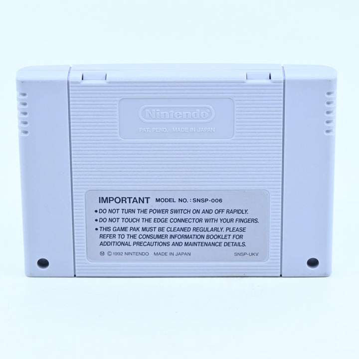Tecmo Super NBA Basketball - Super Nintendo / SNES Game - PAL - FREE POST!