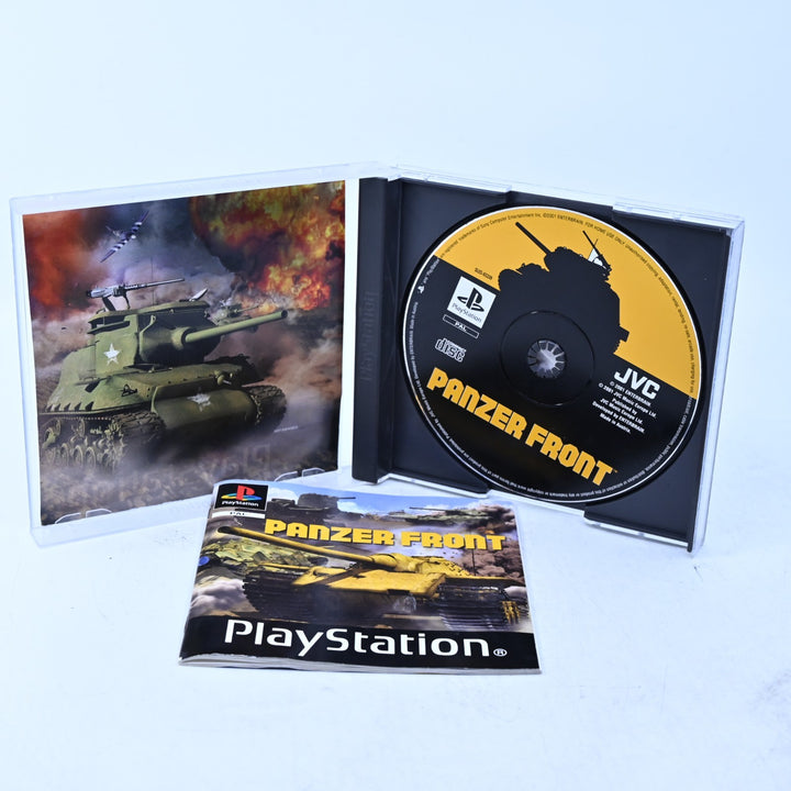 Panzer Front - Sony Playstation 1 / PS1 Game + Manual - PAL - MINT DISC!