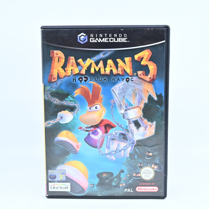 Rayman 3: Hoodlum Havoc - Nintendo Gamecube Game + Manual - PAL - FREE POST!