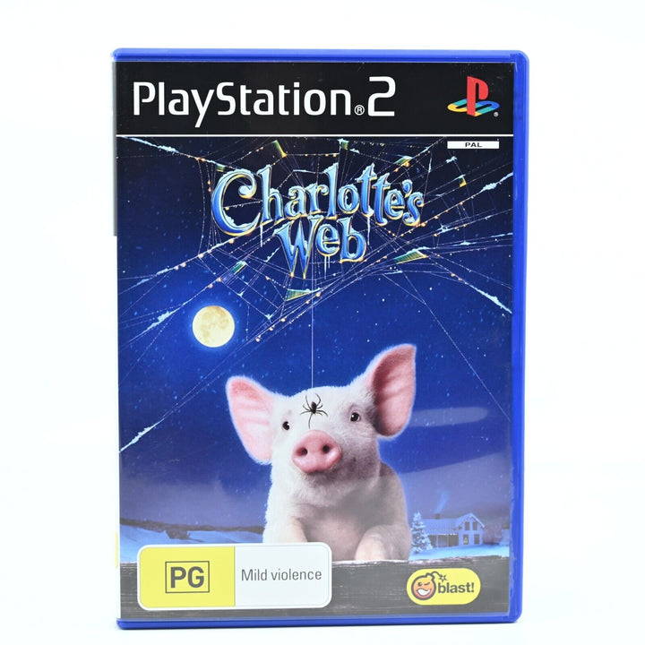 LIKE NEW! Charlotte's Web - Sony Playstation 2 / PS2 Game - PAL - MINT DISC!