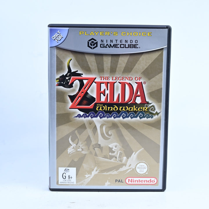 The Legend of Zelda: The Wind Waker - Nintendo Gamecube Game + Manual
