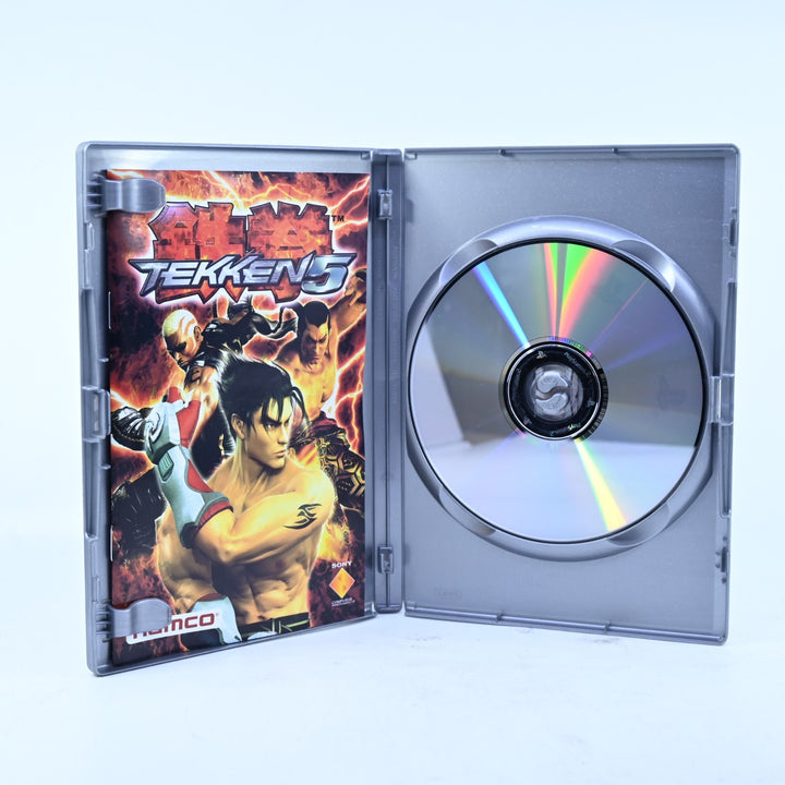 Tekken 5 - Sony Playstation 2 / PS2 Game + Manual - PAL - MINT DISC!