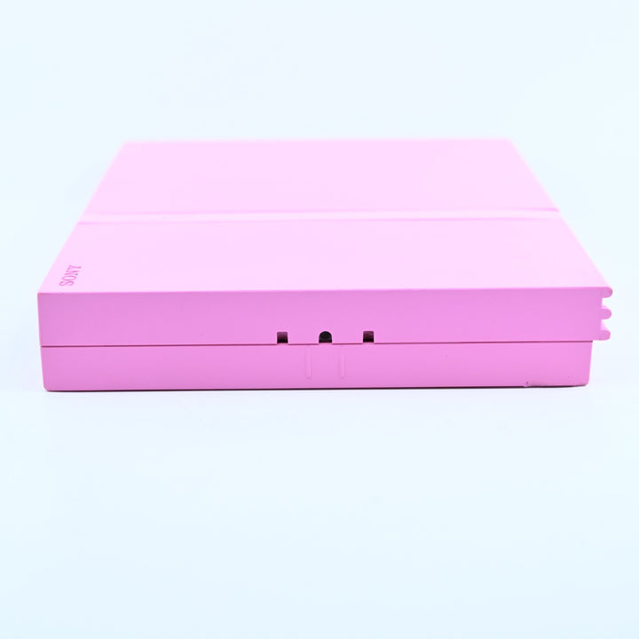 Pink Sony Playstation 2/ PS2 Slim Console - AUS PAL + HDMI + CONVERTER FREE POST