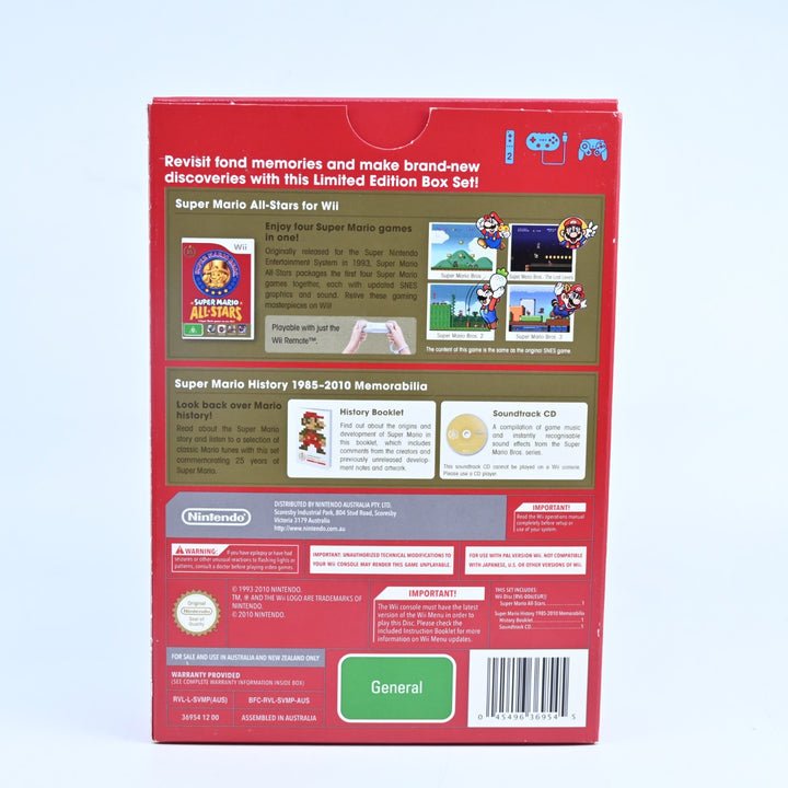 Super Mario All Stars 25th Anniversary Edition - Nintendo Wii Game + Manual