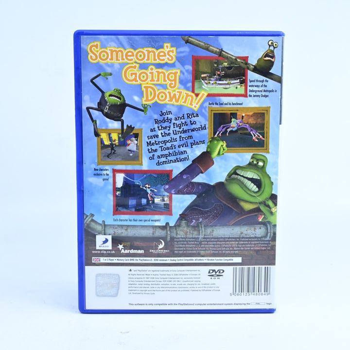 Flushed Away - Sony Playstation 2 / PS2 Game + Manual - PAL - MINT DISC!