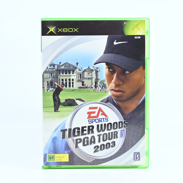 Tiger Woods PGA Tour 2003 - Original Xbox Game + Manual - PAL - MINT DISC!