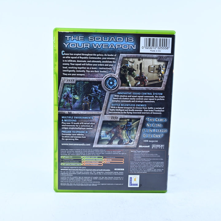 Star Wars: Republic Commando - Original Xbox Game - No Manual - PAL - MINT DISC!