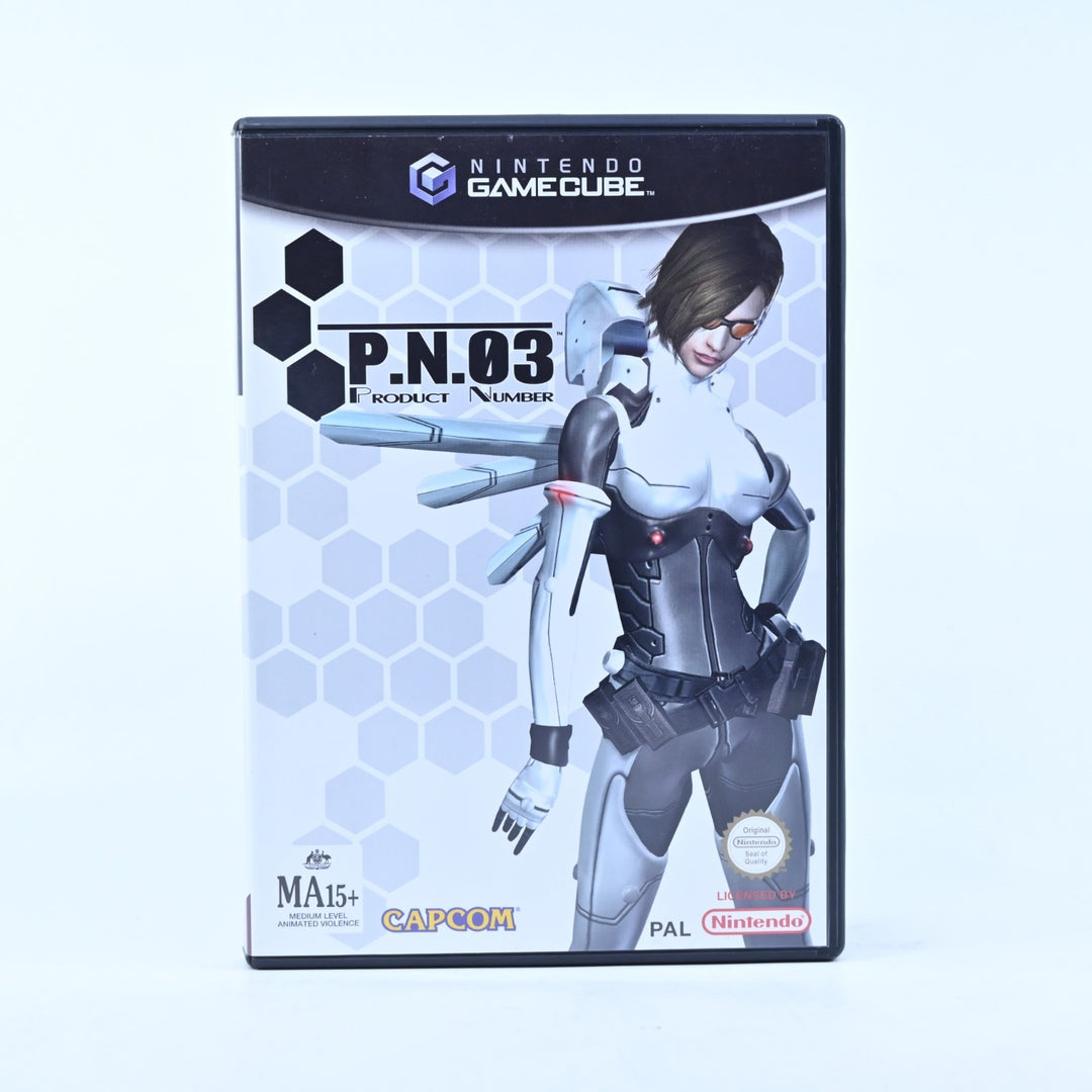 P.N.03 Product Number 03 - Nintendo Gamecube Game + Manual - PAL - FREE POST!