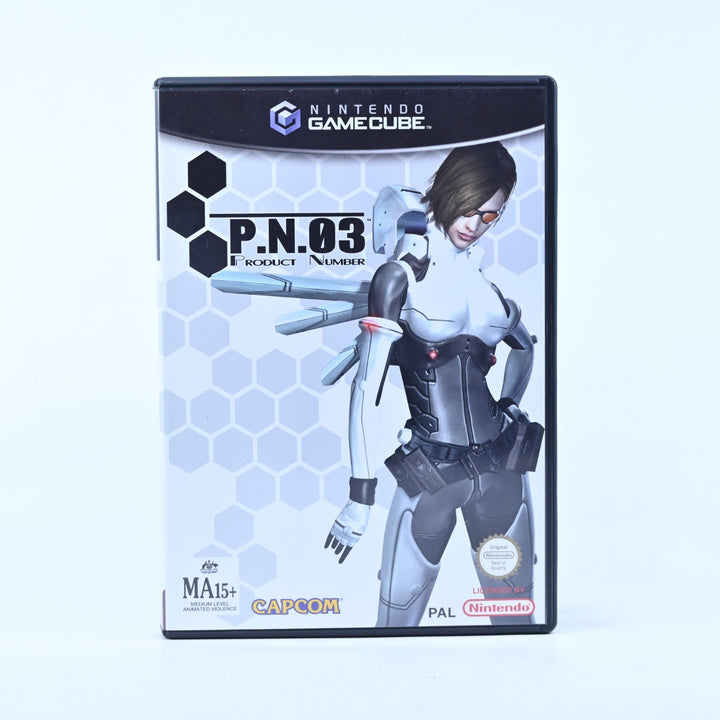 P.N.03 Product Number 03 - Nintendo Gamecube Game + Manual - PAL - FREE POST!