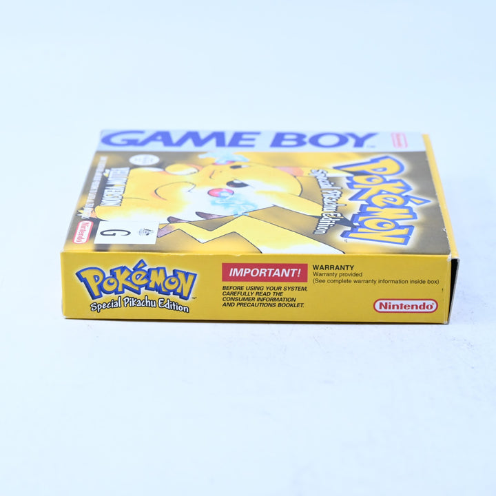 Pokemon Yellow Version - Nintendo Gameboy Boxed Game - PAL - NEW SAVE BATTERY!